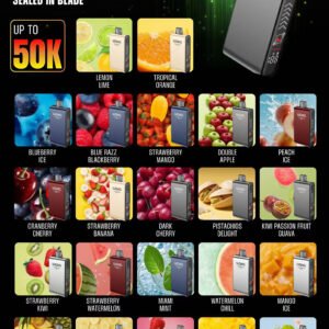 Waka Blade 50000 Puffs Rechargeable Disposable Vape in Dubai, UAE